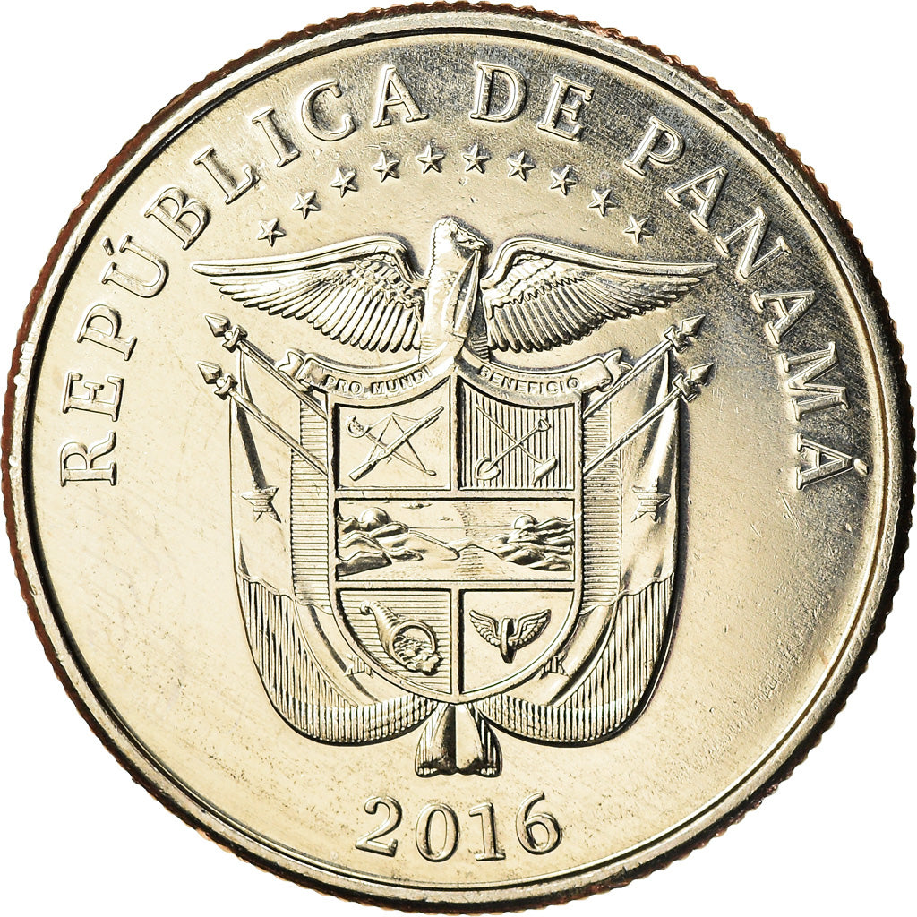 Monnaie, Panama, Restitution du Canal, 1/4 Balboa, 2016, FDC, Copper-Nickel Clad