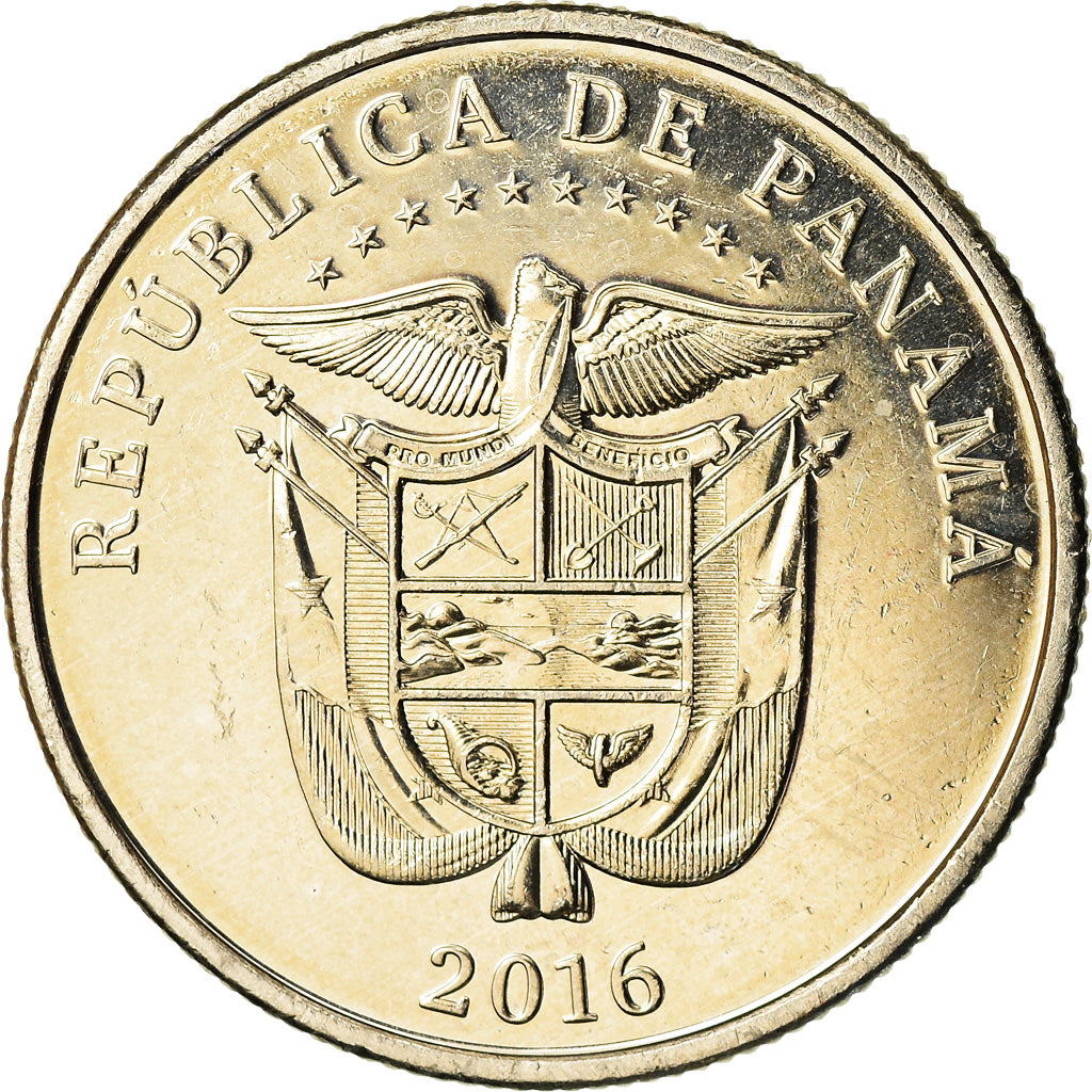 Coin, Panama, Agrandissement du Canal, 1/4 Balboa, 2016, MS(65-70)