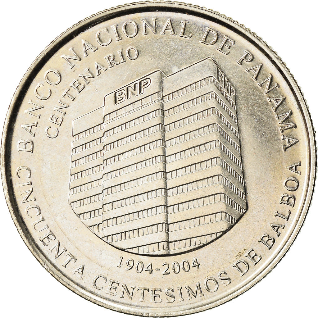 Moneda, Panamá, Banque Nationale, 50 Centesimos, 2009, Royal Canadian Mint, SC