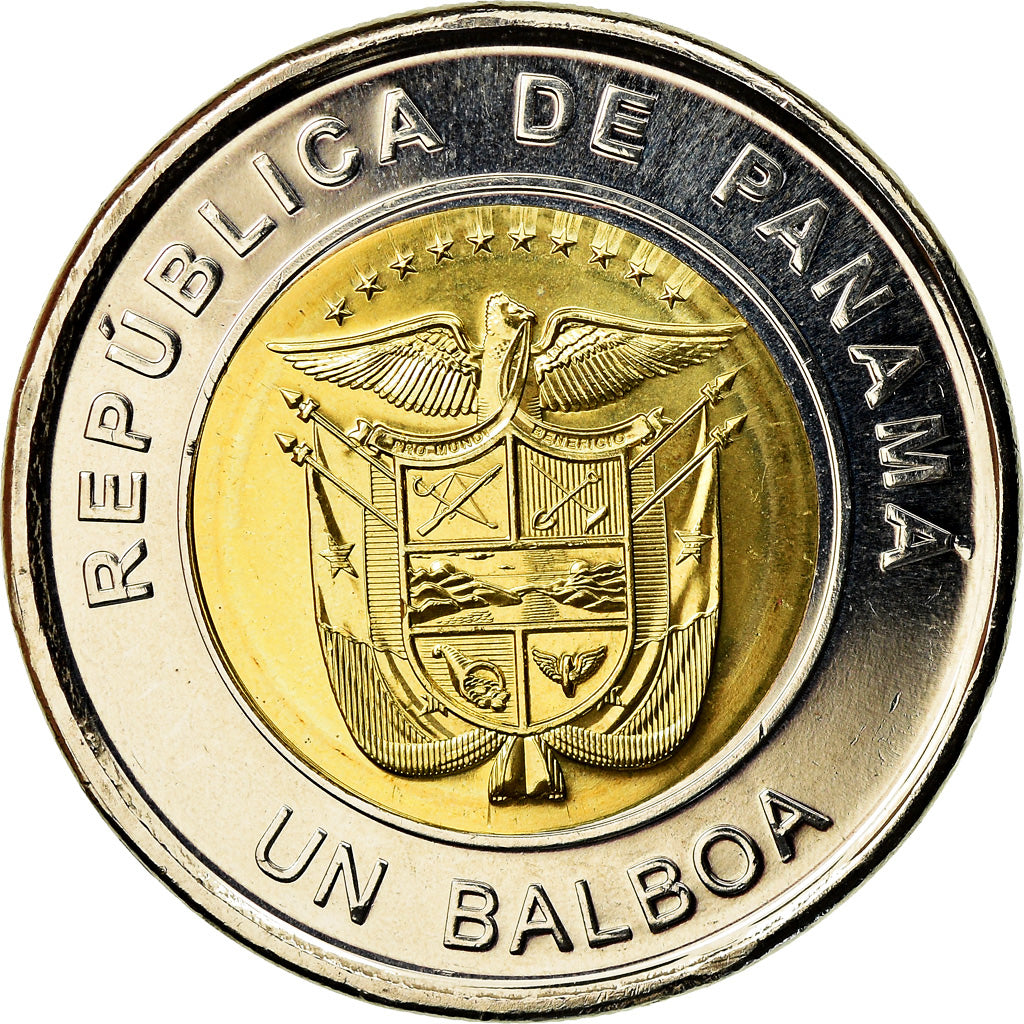 Monnaie, Panama, Cathédrale Santa Maria de la Antigua, Balboa, 2019, SPL