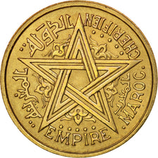 Morocco, Mohammed V, Franc, 1944, Paris, AU(50-53), Aluminum-Bronze, KM:41