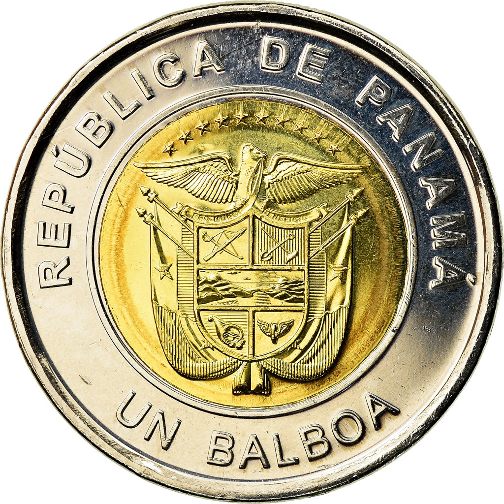 Coin, Panama, Journées mondiales de la Jeunesse, Balboa, 2019, Colorised