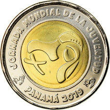 Monnaie, Panama, Journées mondiales de la Jeunesse, Balboa, 2019, SPL