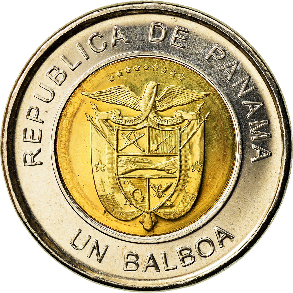 Coin, Panama, Vasco Nunez, Balboa, 2011, Royal Canadian Mint, MS(63)