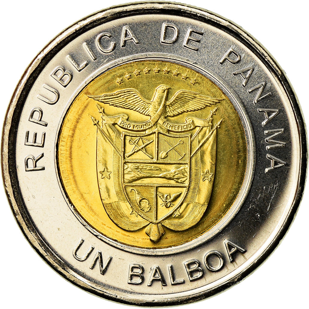 Coin, Panama, Vasco Nunez, Balboa, 2011, Royal Canadian Mint, MS(63)