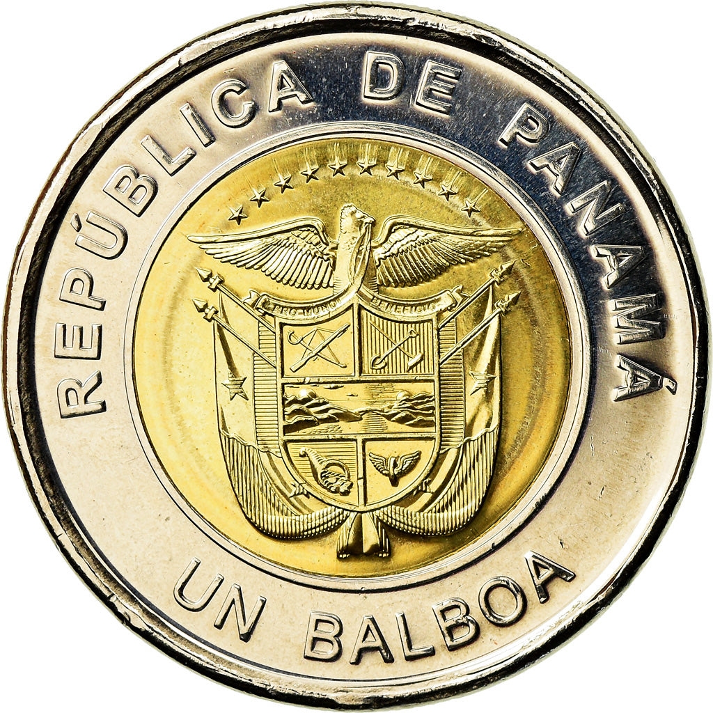 Monnaie, Panama, Eglise San Felipe Neri, Balboa, 2019, SPL, Bi-Metallic