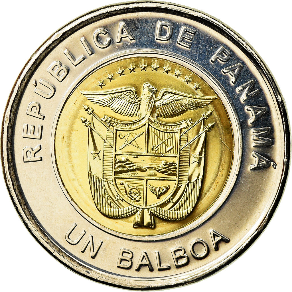 Moneta, Panama, Eglise San Felipe Neri, Balboa, 2019, SPL, Bi-metallico