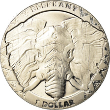 Coin, Sierra Leone, Elephant, Dollar, 2019, British Royal Mint, MS(65-70)