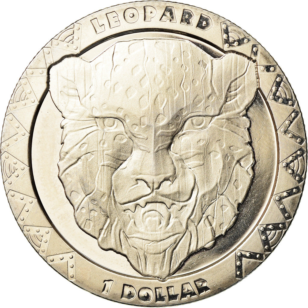 Münze, Sierra Leone, Léopard, Dollar, 2019, British Royal Mint, STGL
