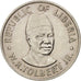 Liberia, 25 Cents, 1976, AU(50-53), Copper-nickel, KM:30