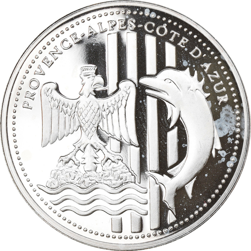 France, Medal, Provence, Notre-Dame de la Garde Marseille, 2014, MS(65-70)