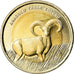 Coin, Turkey, Mouflon d'Anatolie, Lira, 2015, MS(63), Bi-Metallic
