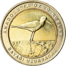 Moneta, Turchia, Échasse blanche, Kurus, 2019, SPL, Bi-metallico