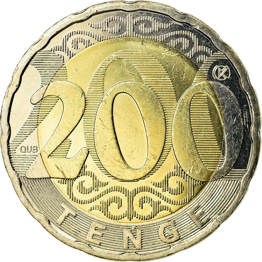 Coin, Kazakhstan, 200 Tenge, 2020, Kazakhstan Mint, MS(63), Bi-Metallic