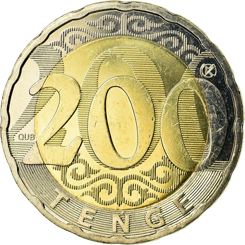 Coin, Kazakhstan, 200 Tenge, 2020, Kazakhstan Mint, MS(63), Bi-Metallic