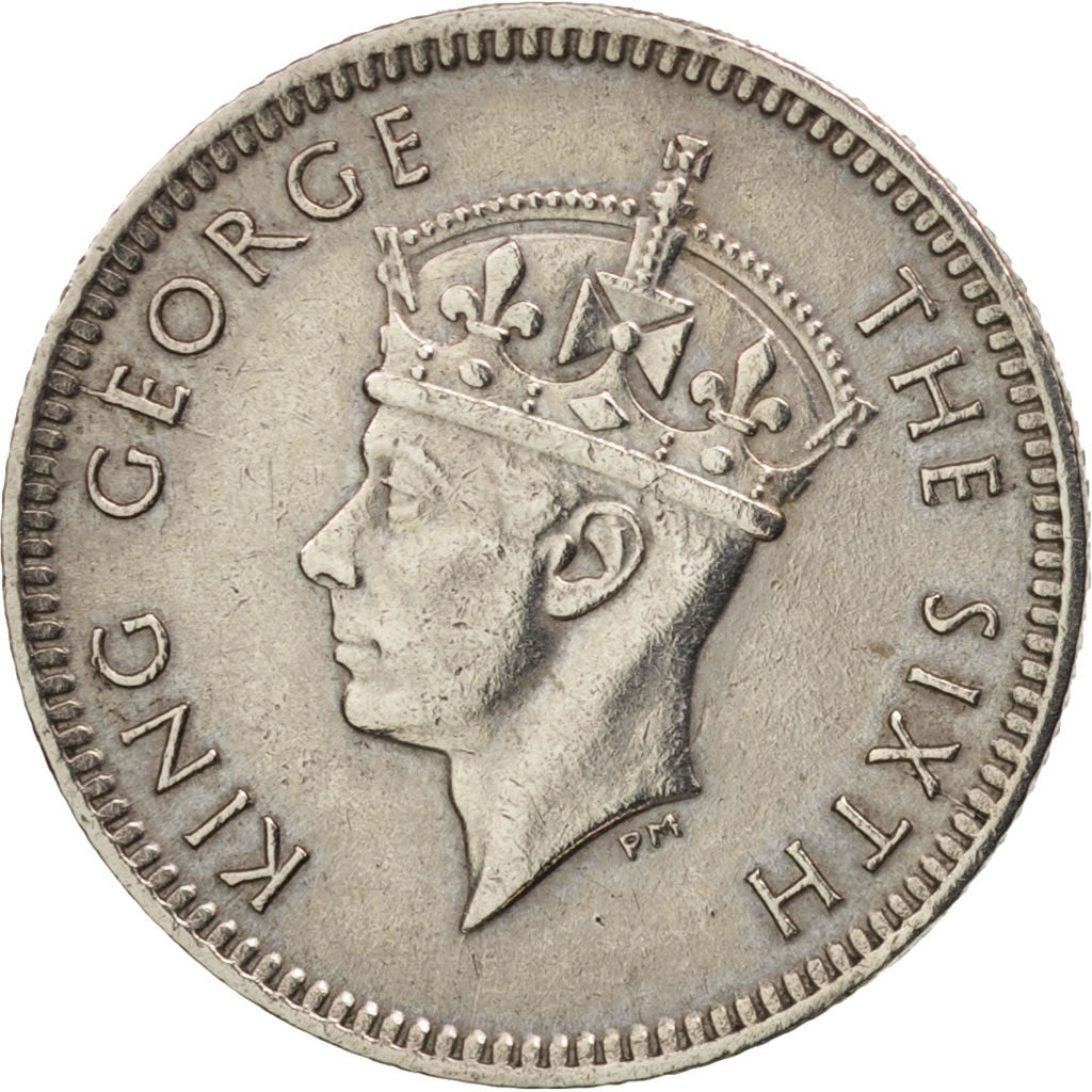 Coin, MALAYA, 5 Cents, 1948, AU(50-53), Copper-nickel, KM:7