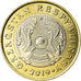Moneta, Kazachstan, 100 Tenge, 2019, Kazakhstan Mint, MS(63), Bimetaliczny
