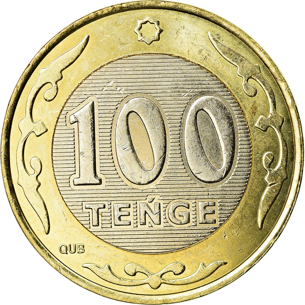 Münze, Kasachstan, 100 Tenge, 2019, Kazakhstan Mint, UNZ, Bi-Metallic