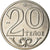 Moneda, Kazajistán, 20 Tenge, 2019, Kazakhstan Mint, SC, Níquel chapado en
