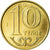Coin, Kazakhstan, 10 Tenge, 2019, Kazakhstan Mint, MS(63), Brass plated steel