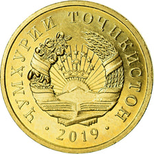 Monnaie, Kazakhstan, Tenge, 2019, Kazakhstan Mint, SPL, Brass plated steel