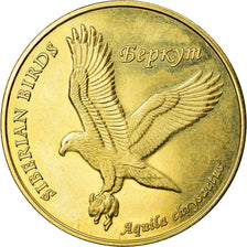 Coin, Australia, 5 Dollars, 2018, Falcon Islands - Aigle royal, MS(63), Brass