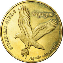 Coin, Australia, 5 Dollars, 2018, Falcon Islands - Aigle royal, MS(63), Brass