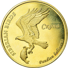 Coin, Australia, 5 Dollars, 2018, Falcon Islands - Balbuzard pêcheur, MS(63)