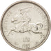 Lithuania, 2 Litu, 1925, King's Norton, AU(50-53), Silver, KM:77