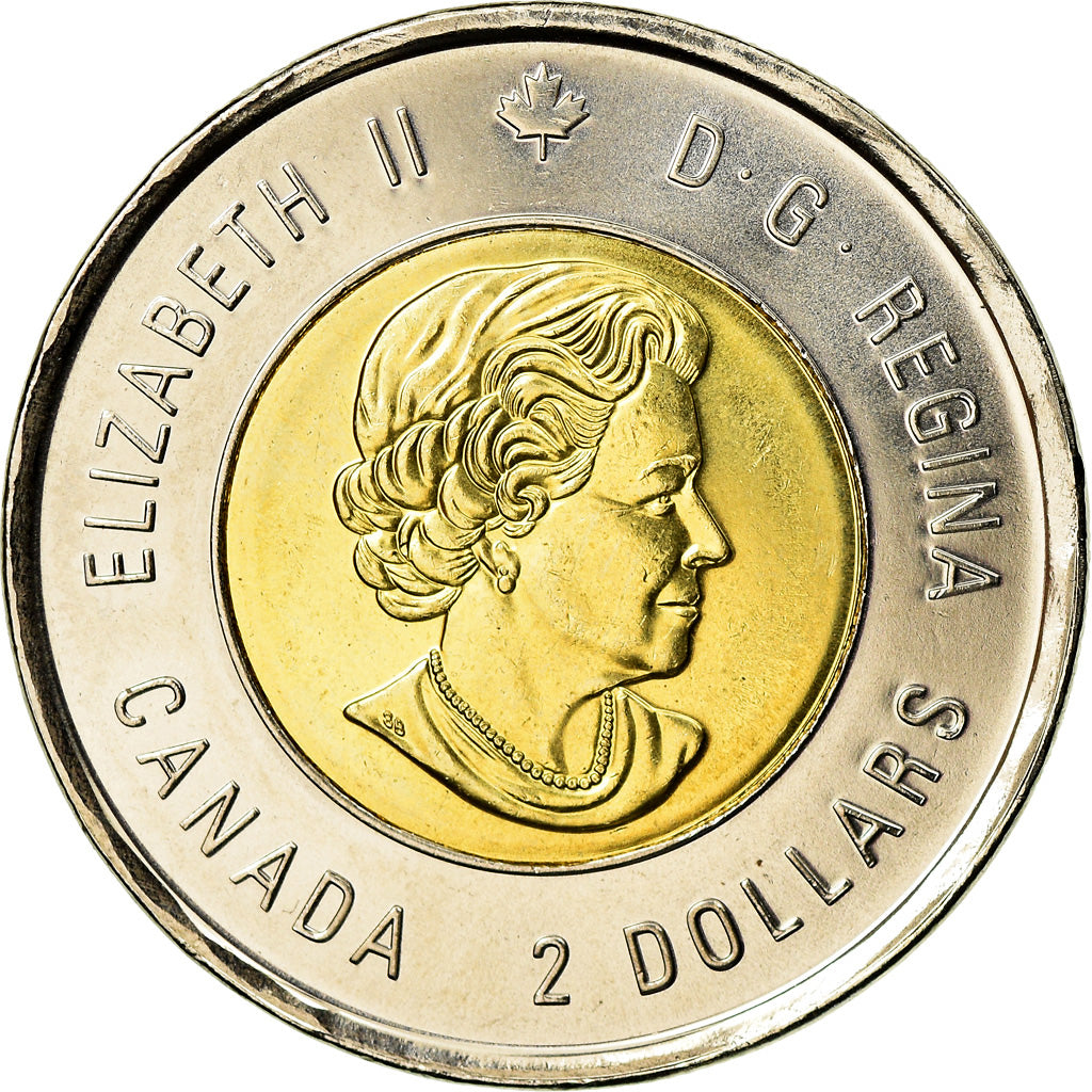 Coin, Canada, 2 Dollars, 2015, Royal Canadian Mint, Au champ d'honneur, MS(63)