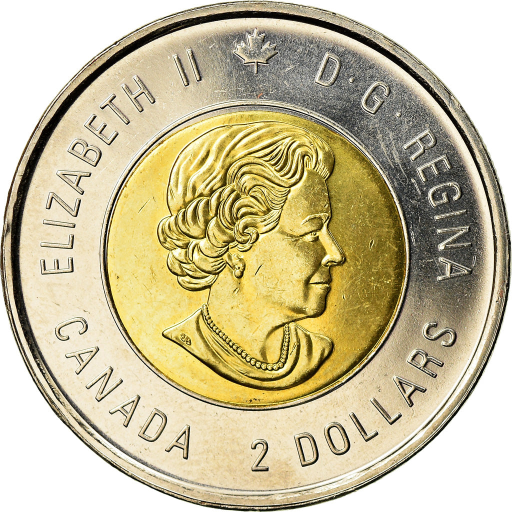 Coin, Canada, 2 Dollars, 2015, Royal Canadian Mint, Au champ d'honneur, MS(63)