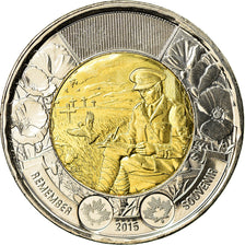 Moneta, Canada, 2 Dollars, 2015, Royal Canadian Mint, Au champ d'honneur, SPL