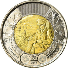 Coin, Canada, 2 Dollars, 2015, Royal Canadian Mint, Au champ d'honneur, MS(63)