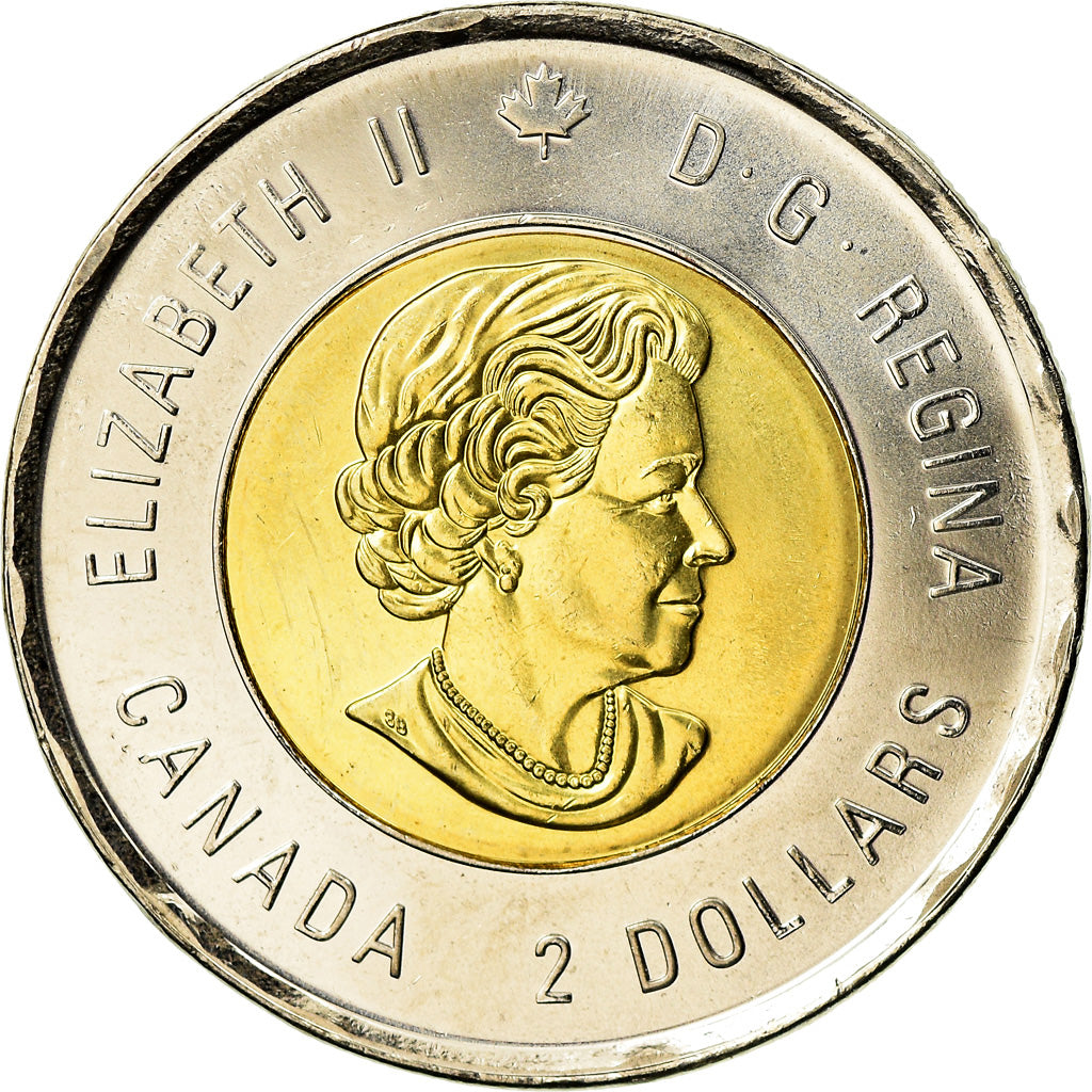 Coin, Canada, 2 Dollars, 2015, Royal Canadian Mint, Au champ d'honneur, MS(63)