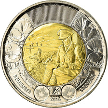 Coin, Canada, 2 Dollars, 2015, Royal Canadian Mint, Au champ d'honneur, MS(63)