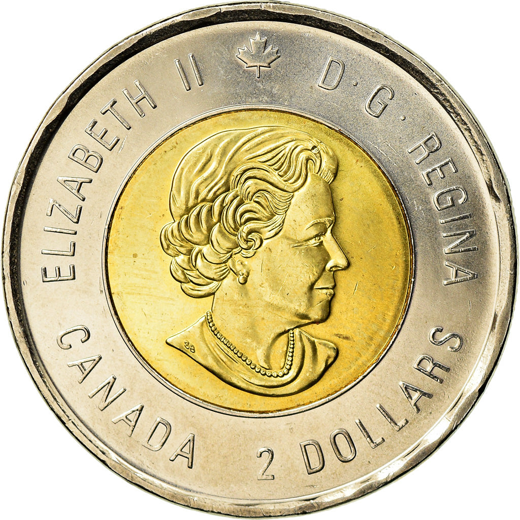 Coin, Canada, 2 Dollars, 2016, Royal Canadian Mint, Bataille de l'Atlantique