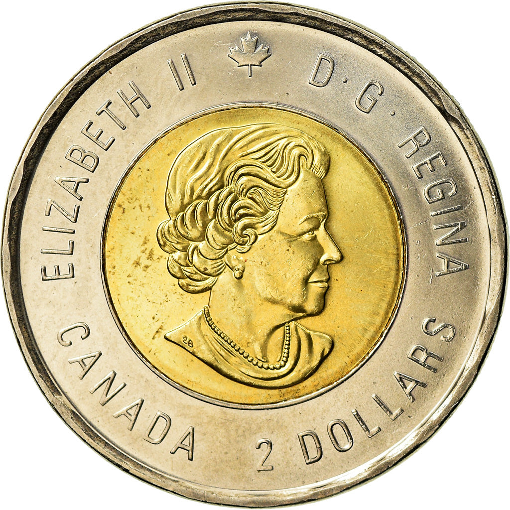 Coin, Canada, 2 Dollars, 2016, Royal Canadian Mint, Bataille de l'Atlantique