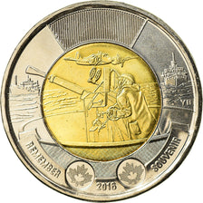Coin, Canada, 2 Dollars, 2016, Royal Canadian Mint, Bataille de l'Atlantique