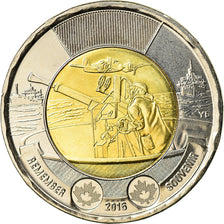 Coin, Canada, 2 Dollars, 2016, Royal Canadian Mint, Bataille de l'Atlantique
