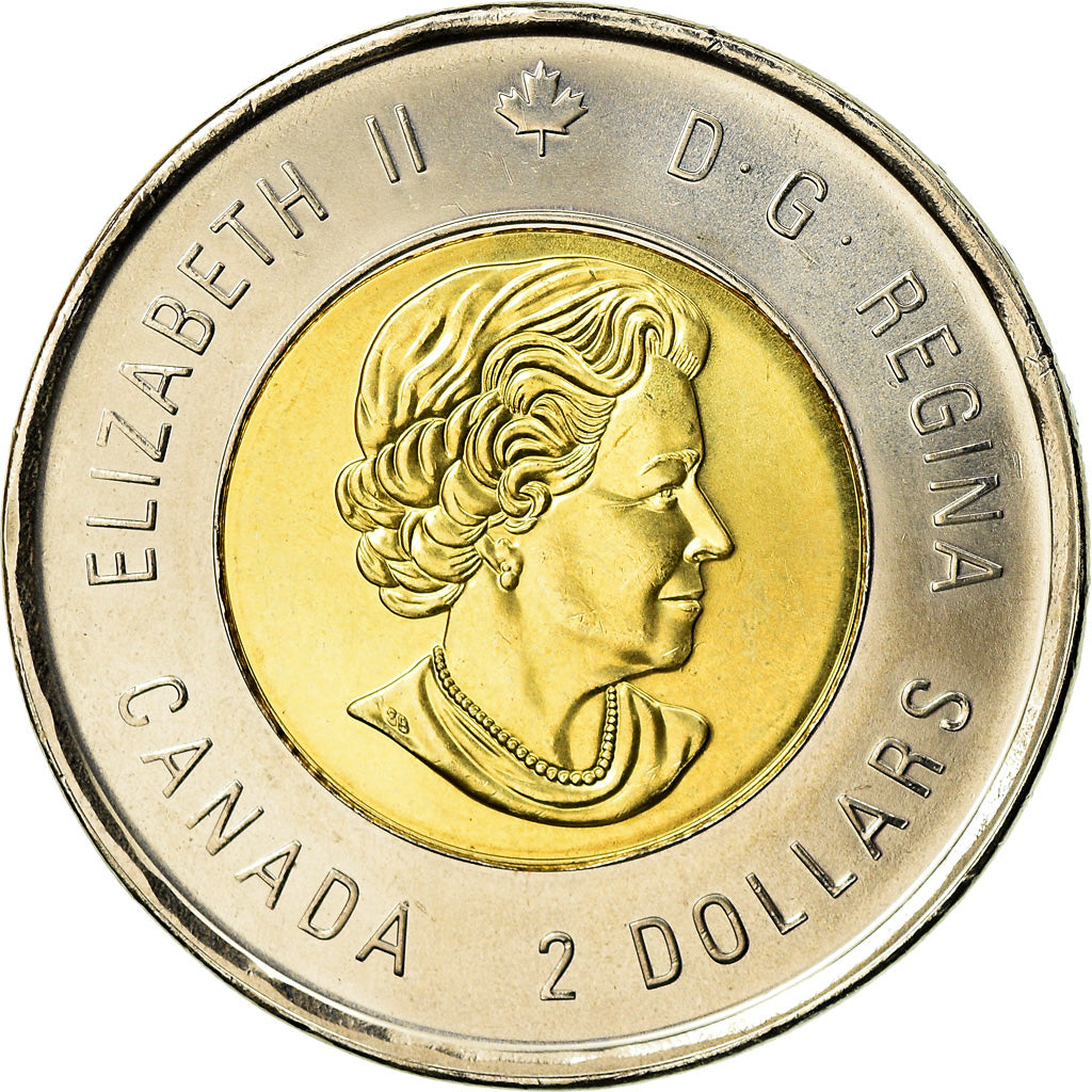 Coin, Canada, 2 Dollars, 2016, Royal Canadian Mint, Bataille de l'Atlantique