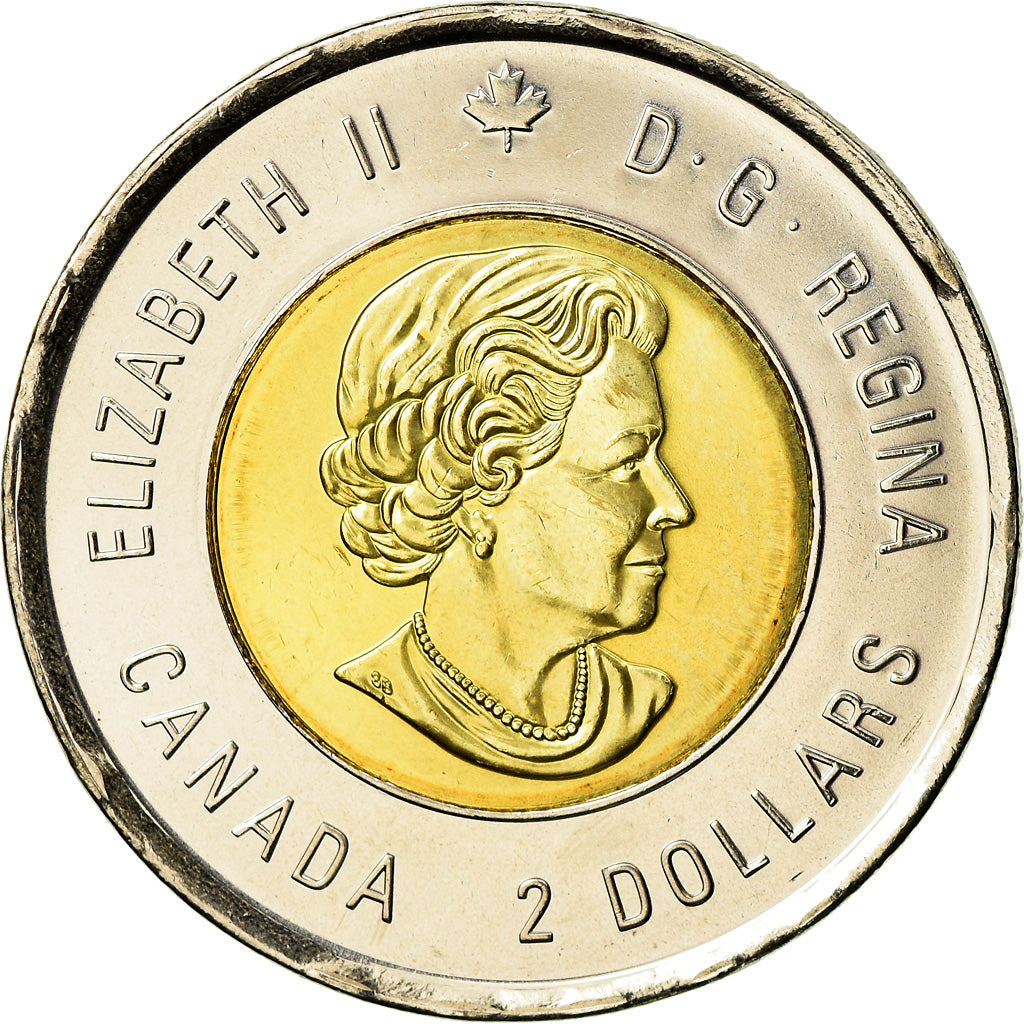 Coin, Canada, 2 Dollars, 2015, Royal Canadian Mint, Sir John MacDonald, MS(63)