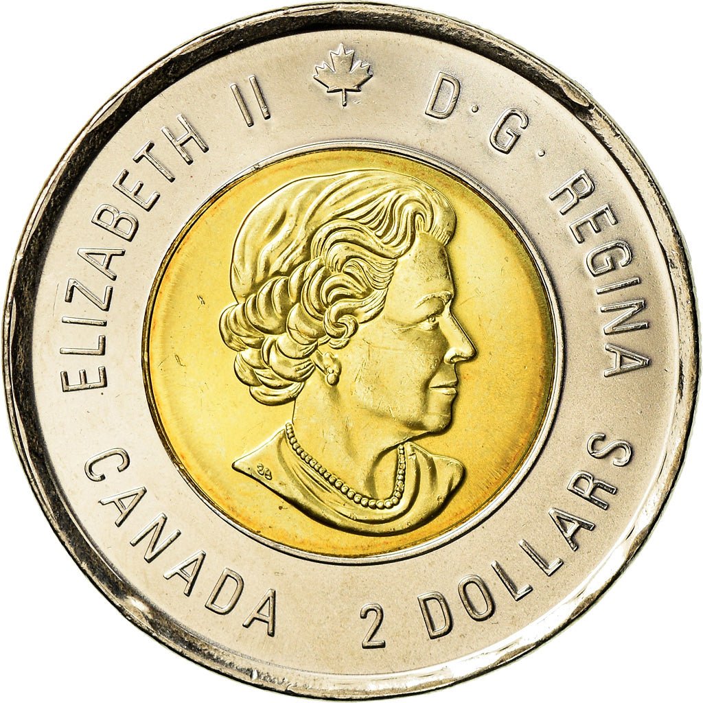 Coin, Canada, 2 Dollars, 2015, Royal Canadian Mint, Sir John MacDonald, MS(63)