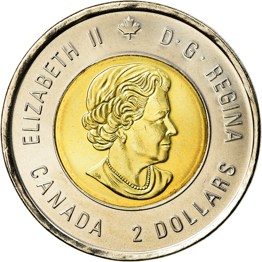 Coin, Canada, 2 Dollars, 2015, Royal Canadian Mint, Sir John MacDonald, MS(63)