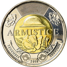 Coin, Canada, 2 Dollars, 2018, Royal Canadian Mint, Armistice, MS(63)