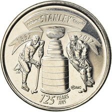 Münze, Kanada, 25 Cents, 2017, Royal Canadian Mint, The Stanley cup, UNZ