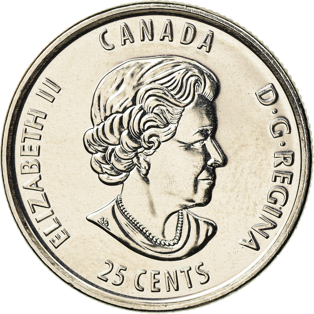 Monnaie, Canada, 25 Cents, 2017, Royal Canadian Mint, The Stanley cup, SPL