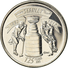 Coin, Canada, 25 Cents, 2017, Royal Canadian Mint, The Stanley cup, MS(63)