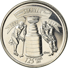 Coin, Canada, 25 Cents, 2017, Royal Canadian Mint, The Stanley cup, MS(63)