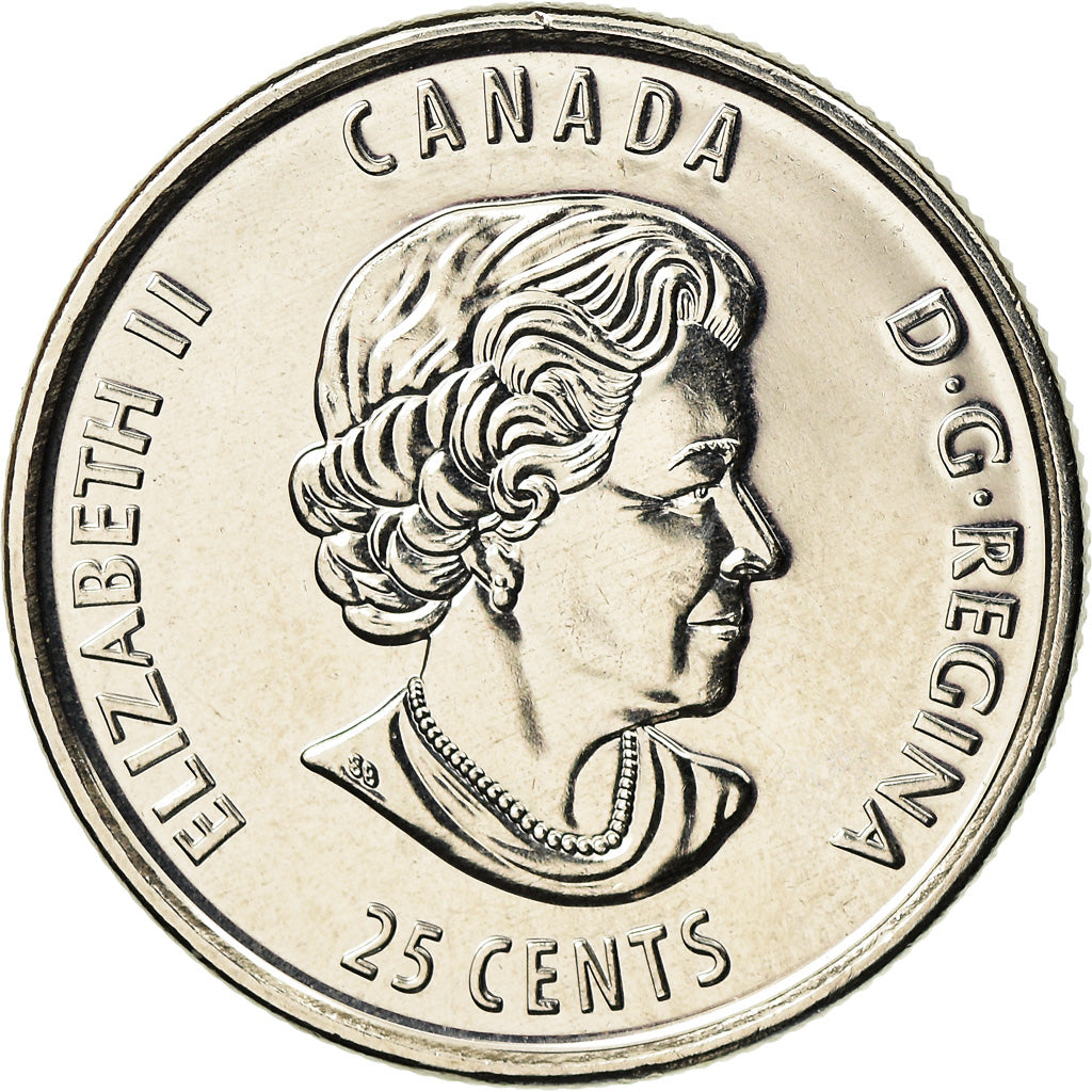 Coin, Canada, 25 Cents, 2017, Royal Canadian Mint, The Stanley cup, MS(63)