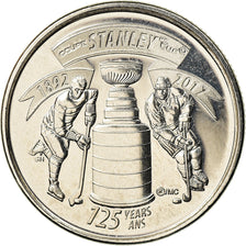 Coin, Canada, 25 Cents, 2017, Royal Canadian Mint, The Stanley cup, MS(63)